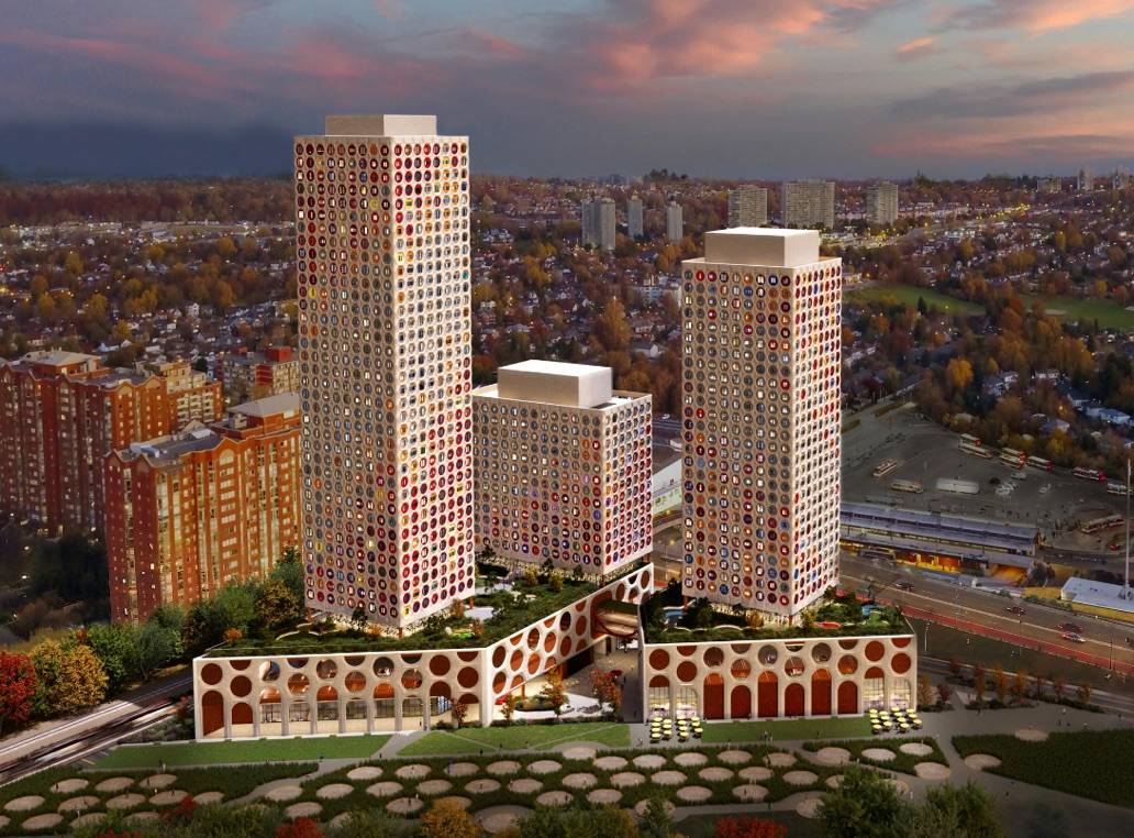 2444 Eglinton, render / progress