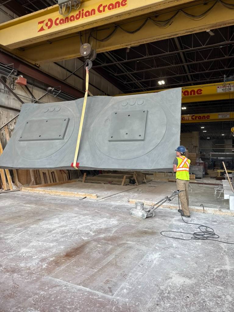 Mold lifted in the plant