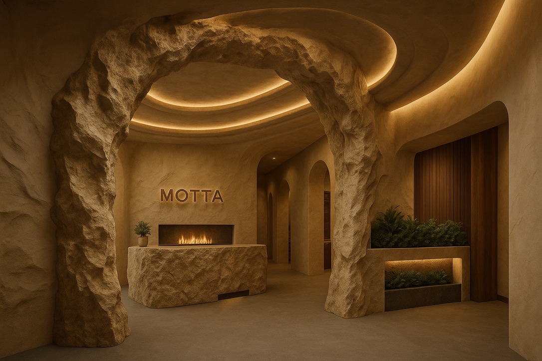 Sculpted interior concept