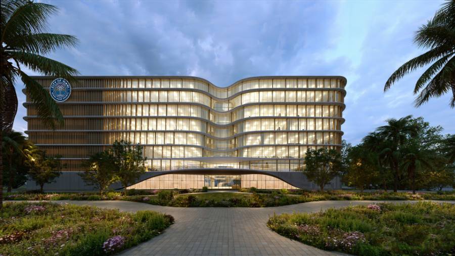 City of Miami Administrative Building, render