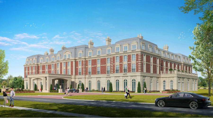 Parliament Oak Hotel, render